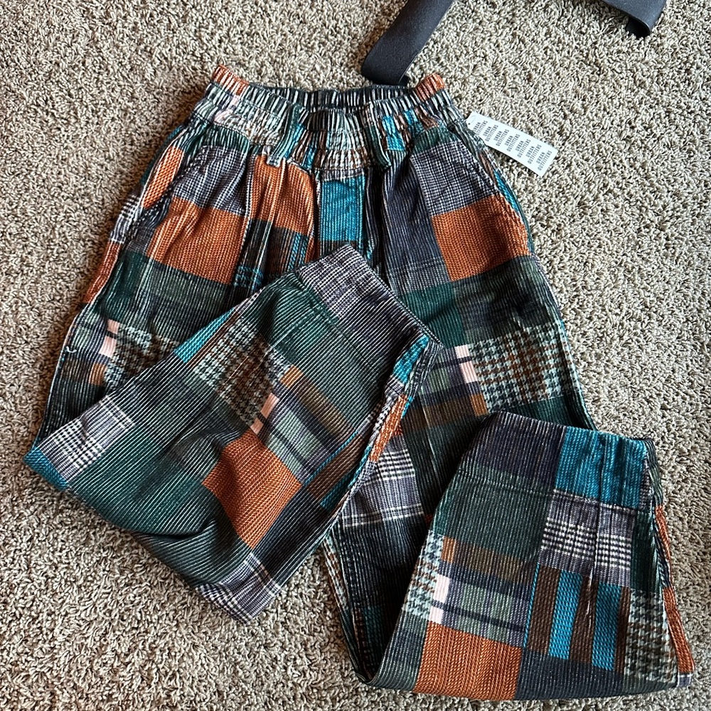 Colorful Patchwork Pants - image 6